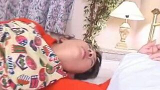 Adorable and cute pigtail Asian teen getting hammered - porn video