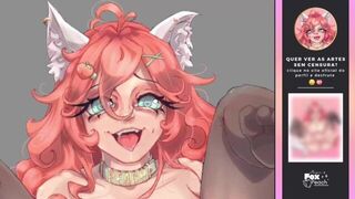 DESENHANDO UMA FURRY GOSTOSA - porn video