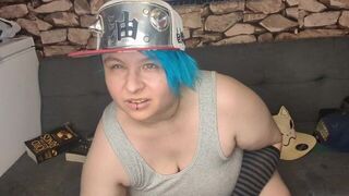 Nerdy BBW Big Tits Get to Know Me - porn video